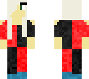 red and black clothes