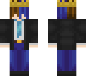 redfloren blue bats mcc skin w/ aqua tie