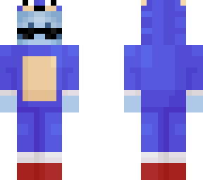 scytheage sonic onesie glasses