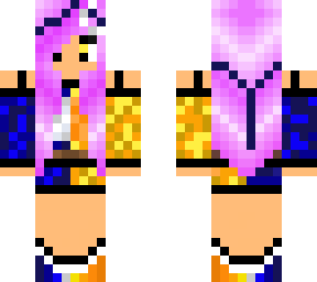 sun&moon violette hair