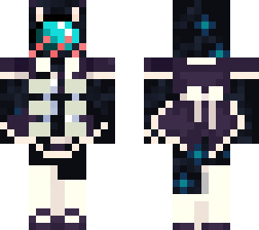 amogus cat maid: sculk corruption (w/ ribs & souls)