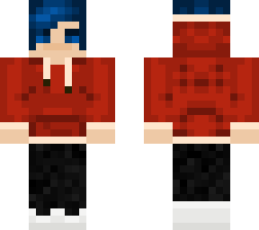 basic blue haired male