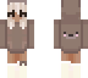 blonde bear girl