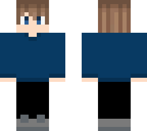 blue shirt guy
