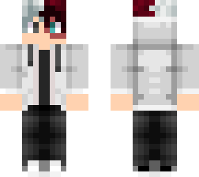 casual gray todoroki
