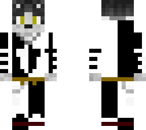 fan re-skin of black hoodie wolf