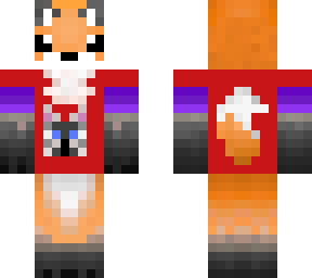 fox with an ugly sweater