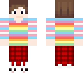 *** and trans pride flag pajamas guy