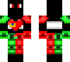 glitchedznpixel skin + pants