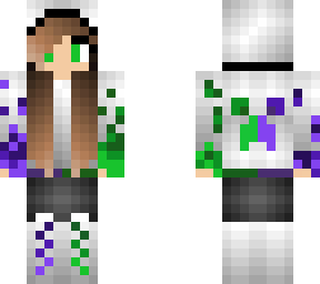green and purple creeper