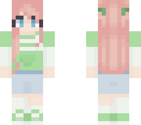 pink haired girl