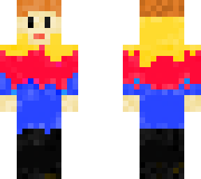 rainbow wool boy