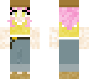 skin minecraft chica