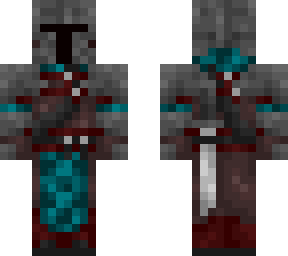 warden nether knight (not my skin)