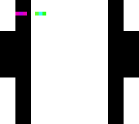 white endeman black