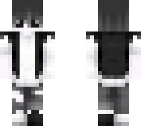 black and white cute boy
