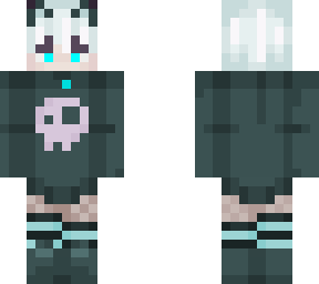 blu goth femboy