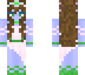green axolotl girl