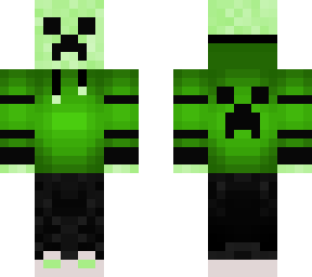 green creeper hoodie