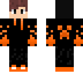 orange scool boy