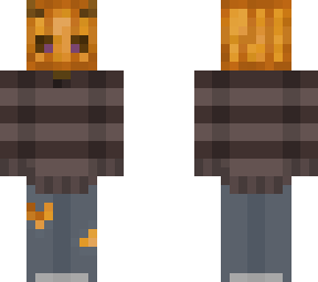 pumpkin in a sweater