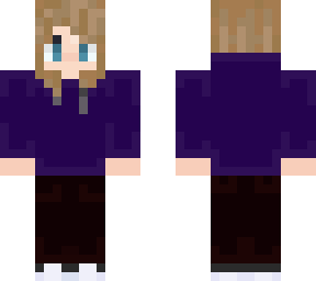 purple hoodie