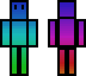 rainbow skin