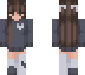 black n' white sweater girl :)