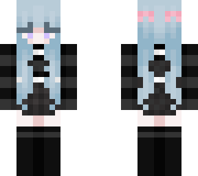 blue hair