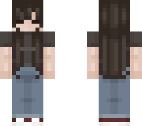brown haired female