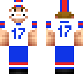 buffalo bills white uniform (combo 1)