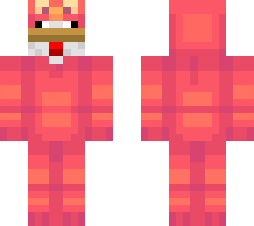 chicken in elmo onesie
