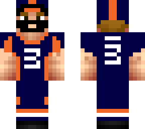 denver broncos blue uniform (combo 1)