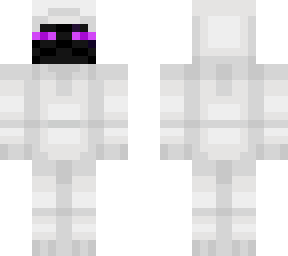 enderman in white onesie