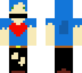 it's a blue guy