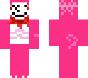 just a weird pink man