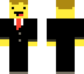 minecraft derp with a suit