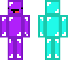 purple skeppy and blue skeppy