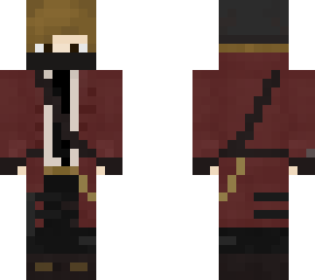 red trench coat