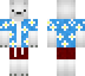 summer polar bear