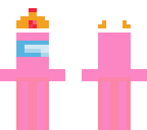 amongus character (pink)
