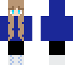 blue girl