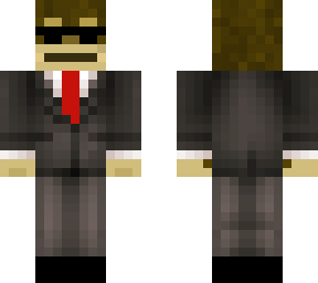 Buisness Monkey Minecraft Skin