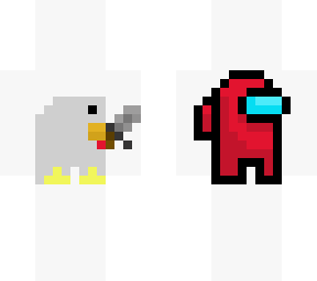chicken killing sus guy