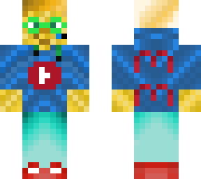 cool youtuber gaming boy