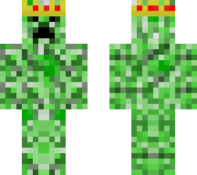 creeper whit techno's crown