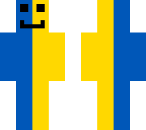 epic ukrainian flag character