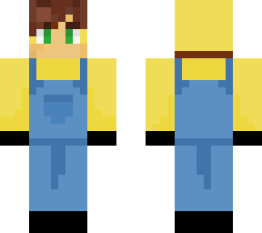 green minion man