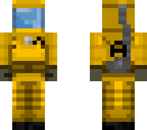 hazmat suit skin i just made slim check desc