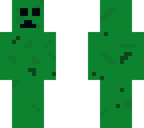 low quality creeper skin